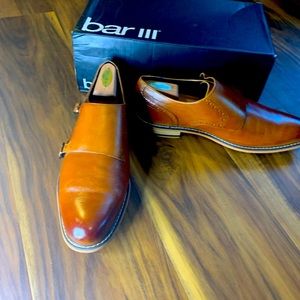 Bar III Carrick Monk Strap with Medallion